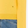 Wool and Silk Pullover Golden M