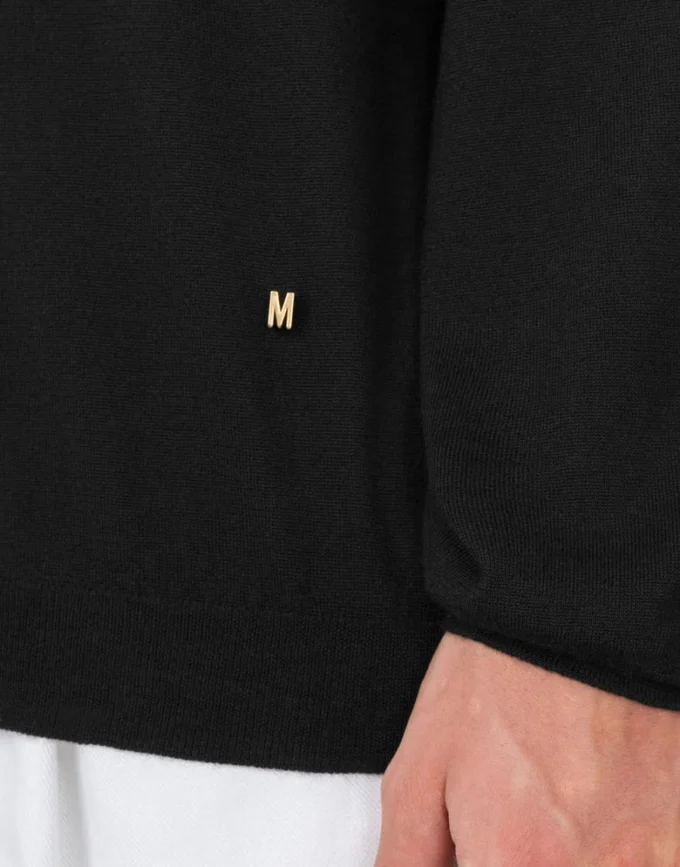 Wool and Silk Pullover Golden M