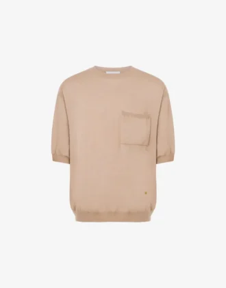 Wool and Silk Sweater Golden M Wool and Silk Sweater Golden M