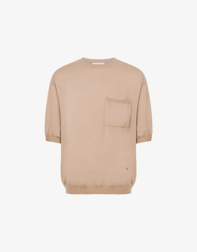 Wool and Silk Sweater Golden M