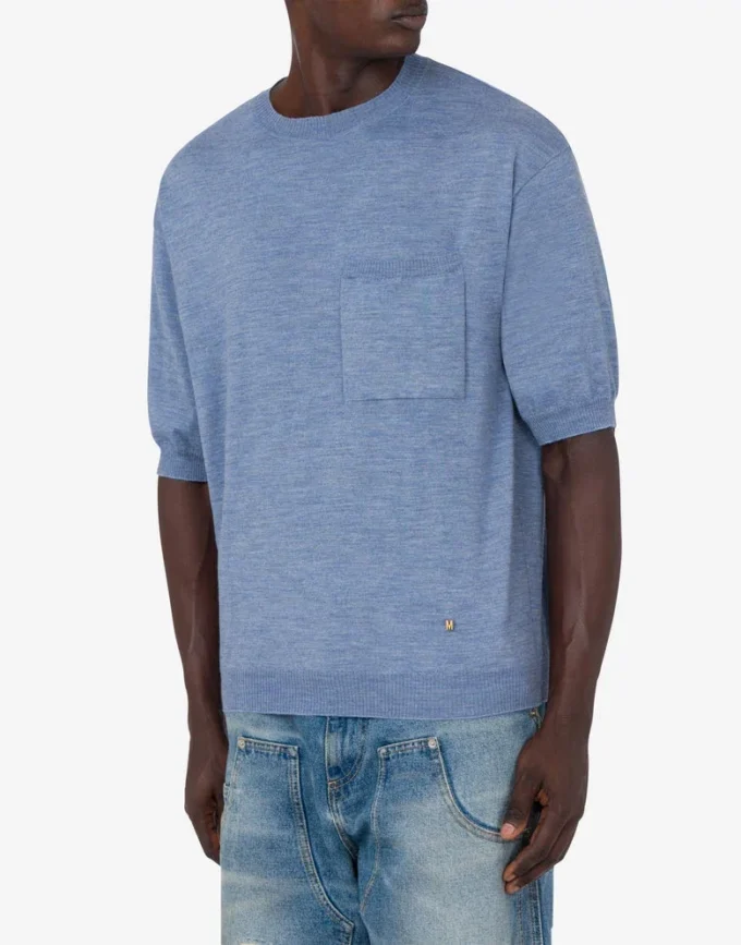 Wool and Silk Sweater Golden M