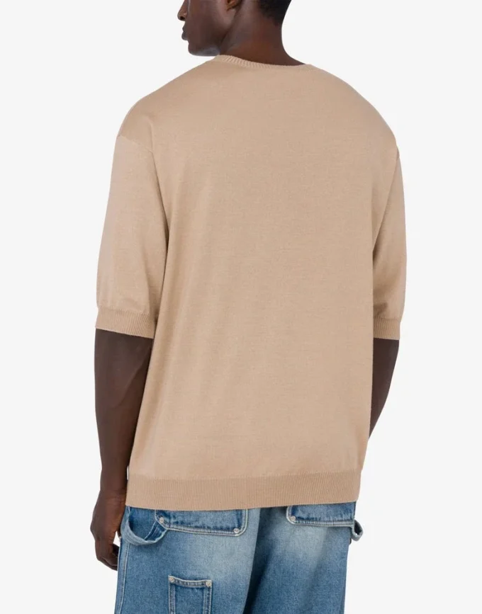 Wool and Silk Sweater Golden M