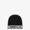 Wool-blend hat with logo
