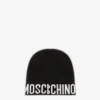 Wool-blend hat with logo