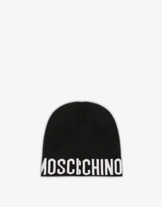 Wool blend hat with logo. Wool blend hat with logo.