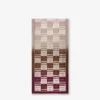Wool blend jacquard scarf
