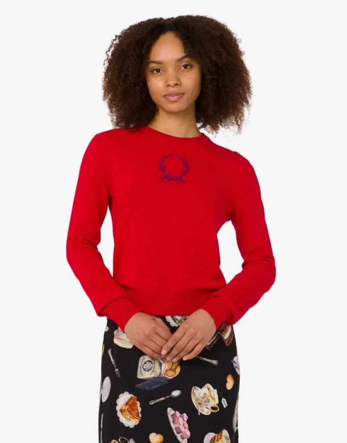 Wool blend pullover Laurel Crown