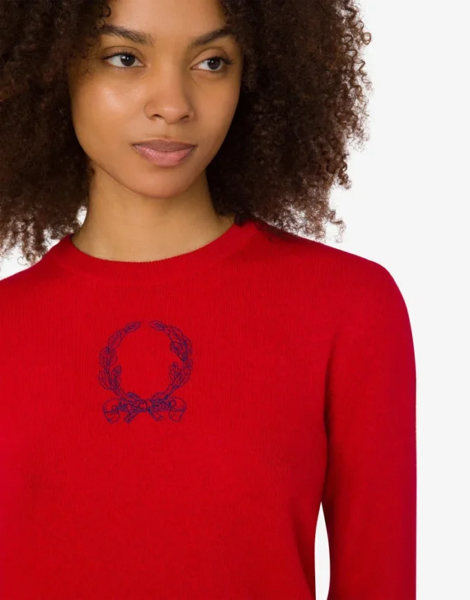 Wool blend pullover Laurel Crown