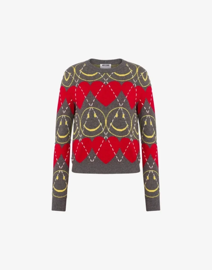 Wool blend pullover Smiley® Wool blend pullover Smiley®