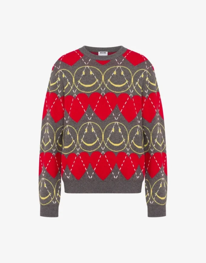 Wool blend pullover Smiley®