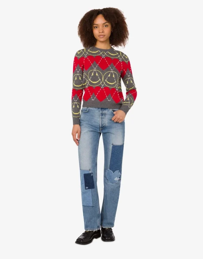 Wool blend pullover Smiley® Wool blend pullover Smiley®