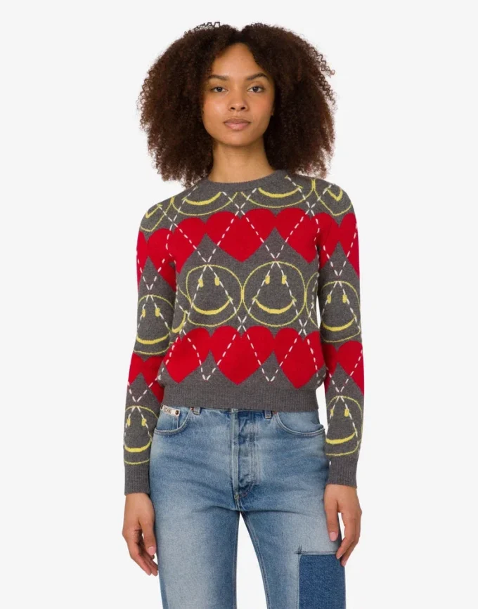 Wool blend pullover Smiley® Wool blend pullover Smiley®