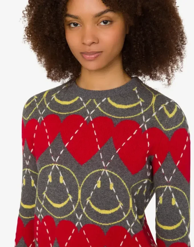 Wool blend pullover Smiley® Wool blend pullover Smiley®