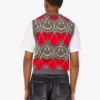 Wool blend sleeveless sweater Smiley® Wool blend sleeveless sweater Smiley®