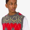 Wool blend sleeveless sweater Smiley® Wool blend sleeveless sweater Smiley®