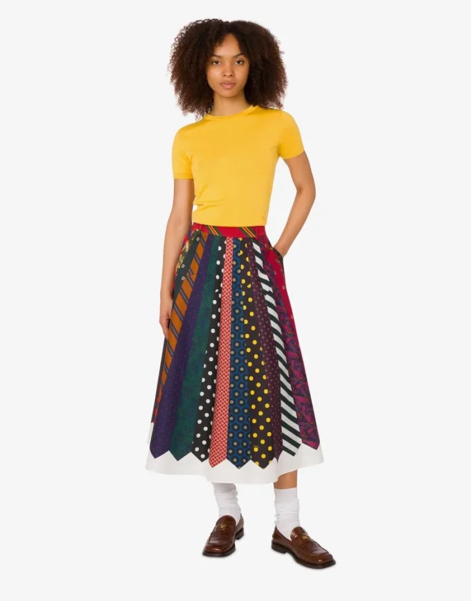 Cotton gabardine skirt Archive Cotton gabardine skirt Archive