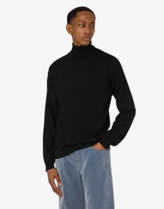 Wool blend turtleneck sweater Golden M