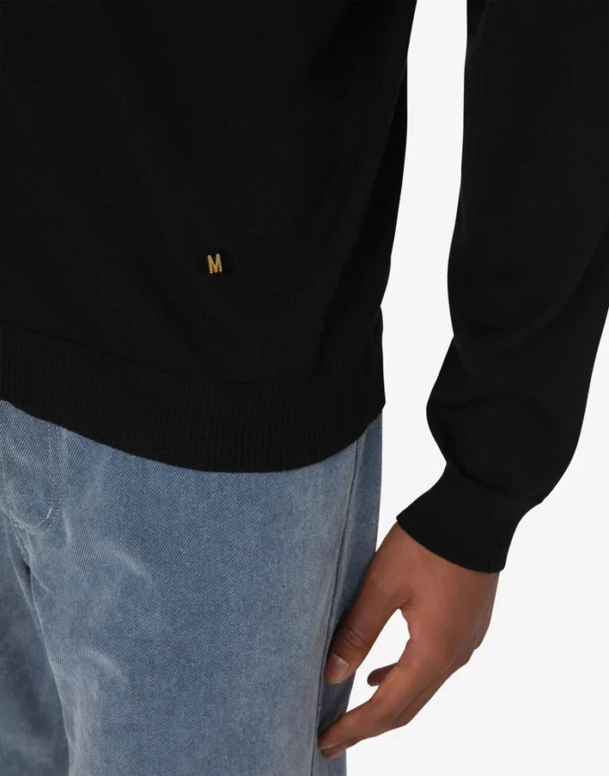 Wool blend turtleneck sweater Golden M