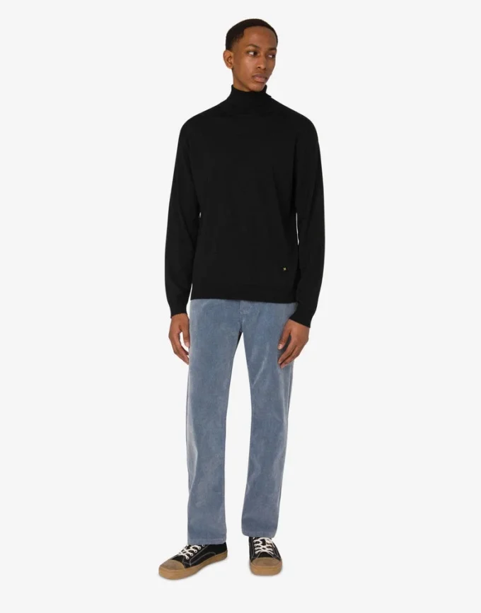 Wool blend turtleneck sweater Golden M