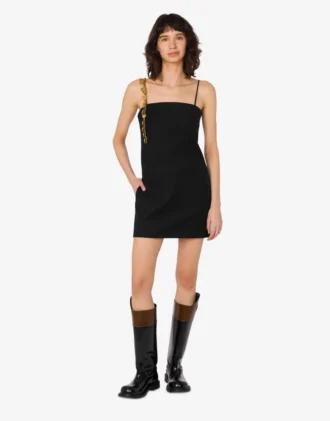 Wool cloth dress