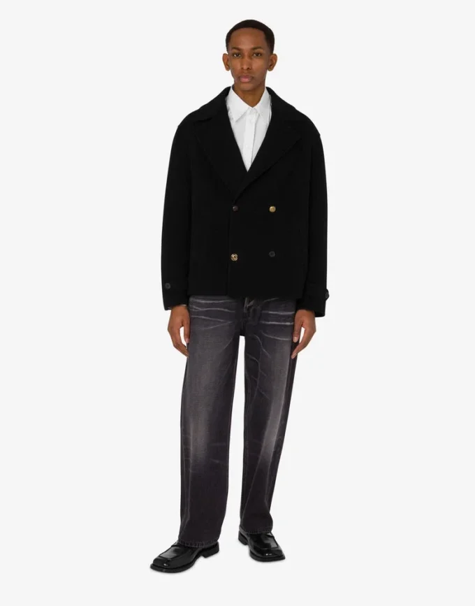 Wool cloth jacket Laurel Crown