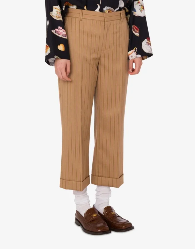 Wool crop pants Wool crop pants