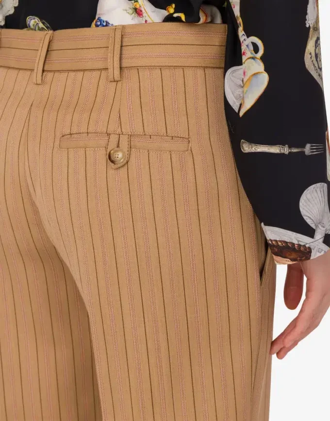 Wool crop pants Wool crop pants