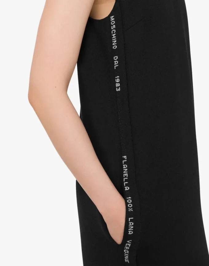 Wool flannel dress
