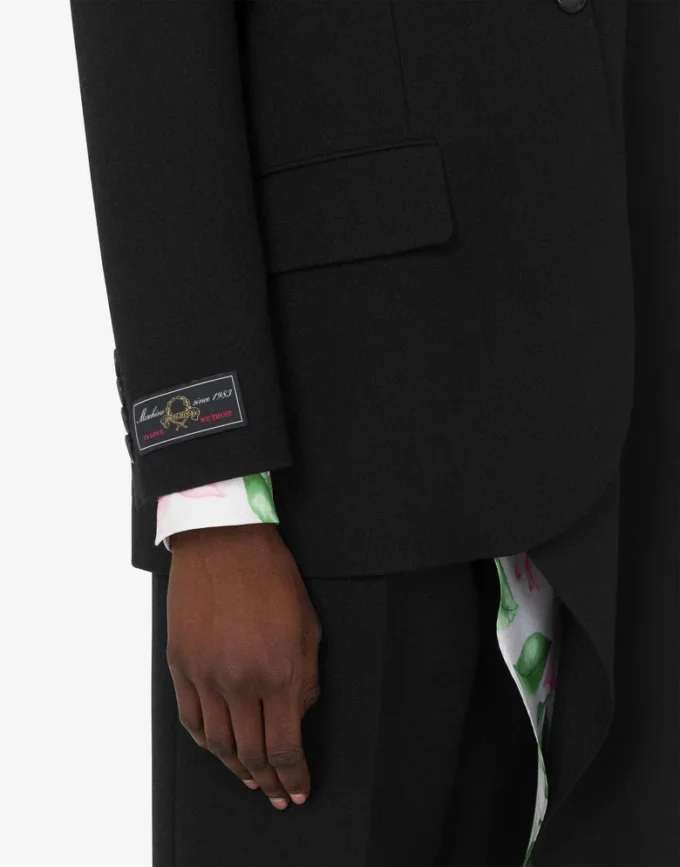Wool flannel jacket