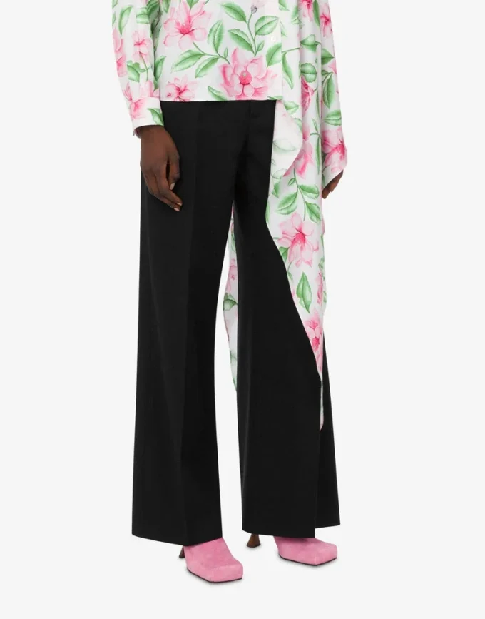 Wool flannel pants