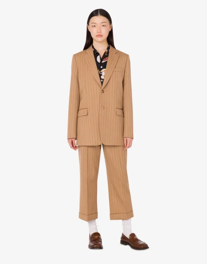 Wool crop pants Wool crop pants