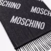 Wool jacquard scarf