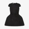 Wool mélange cloth dress