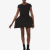 Wool mélange cloth dress
