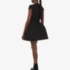 Wool mélange cloth dress