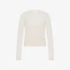 Wool Sweater Golden M with Cut-Out