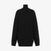 Wool sweater with cut-out Golden M