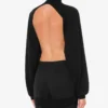 Wool sweater with cut-out Golden M