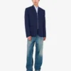 Yarn-dyed pinstriped wool jacket Yarn-dyed pinstriped wool jacket