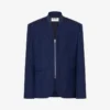 Yarn-dyed pinstriped wool jacket Yarn-dyed pinstriped wool jacket