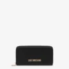 Zip-around wallet with lettering logo Zip-around wallet with lettering logo